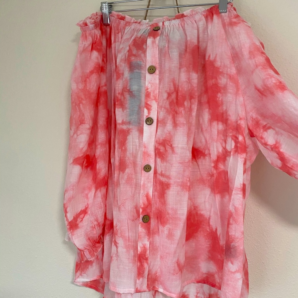 Plus size blouse
